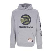 Mitchell & Ness NBA Ghost Green Camo Hoodie Gray, Herr