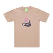 HUF Live Laugh Love Print Tee Sand Beige, Herr