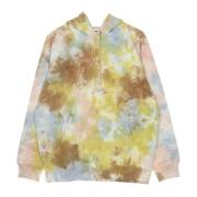 Obey Tie Dye Huva Fleece Tröja Multicolor, Herr