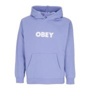 Obey Premium Fleece Hoodie Digital Violet Purple, Herr