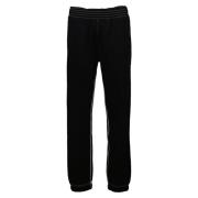 Givenchy Svarta joggingbyxor i bomull Black, Herr