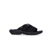 Teva Svarta Slide Sandaler med Snabbtorkande Struktur Black, Dam