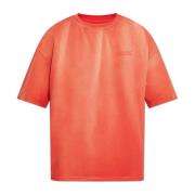 Amiri T-shirt med logotyp Red, Herr