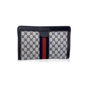 Gucci Vintage Pre-owned Laeder kuvertvskor Multicolor, Dam