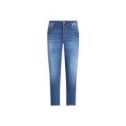 PT Torino Reggae Denim Stretch Jeans i blått Blue, Herr