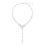 Swarovski Dam Y-halsband Vit Mesmera 5661520 Gray, Dam