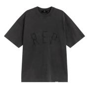 Represent Vintage Black Applique T-Shirt Black, Herr