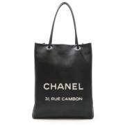 Chanel Vintage Pre-owned Laeder chanel-vskor Black, Dam