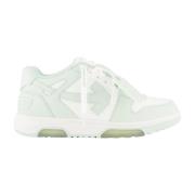 Off White Herr Vit Mint Avslappnade Skor Blue, Herr