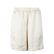 Semicouture Casual Shorts Beige, Dam