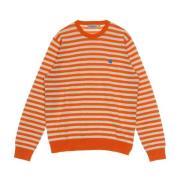 Carhartt Wip Clockwork/ash Heather Lätt Herrtröja Orange, Herr