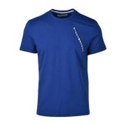 Bikkembergs Stilfull Bomull T-shirt Kollektion Blue, Herr