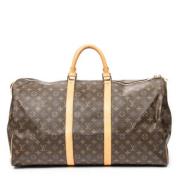 Louis Vuitton Vintage Pre-owned Canvas resvskor Brown, Dam