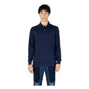 U.s. Polo Assn. Bomull Herr T-shirt och Polo Blue, Herr