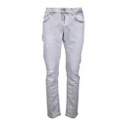 Dondup Ljusgrå Jeans för Män Gray, Herr