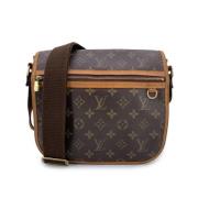 Louis Vuitton Vintage Pre-owned Canvas crossbodyvskor Brown, Dam