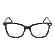 Carrera Italiensk Stil Fyrkantiga Glasögon Black, Unisex