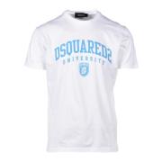 Dsquared2 Bomull T-shirt White, Herr