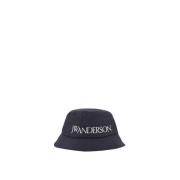 JW Anderson Nylon Polyester Hattar Kollektion Black, Herr