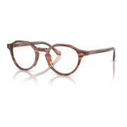 Giorgio Armani Randig Brun Glasögonbågar AR 7264U Brown, Unisex