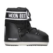 Moon Boot Svarta Vattentäta Vinterstövlar Black, Dam