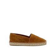 Celine Brun Mocka Slip-On Espadriller Brown, Herr