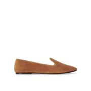 The Row Läderloafers Slip-on Handsydda Kvinnor Brown, Dam