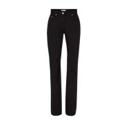 Nina Ricci Svarta Slim Fit Jeans Black, Dam