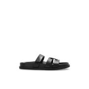 Tory Burch Lädersandaler Ines Black, Dam