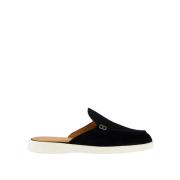 Atelier Verdi Svarta Slip On Skor Black, Herr