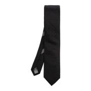 Dolce & Gabbana Sidenslips med monogram Black, Herr