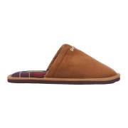 Barbour Everitt Mule Slipper i Kamel Brown, Herr