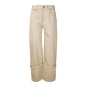 Haikure Beige Jeans med stil Hew03343Gf159Px Beige, Dam