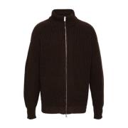 Emporio Armani Brun Melange Blousonjacka Brown, Herr