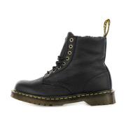 Dr. Martens Grizzly Svarta Ankelboots för Män Black, Herr