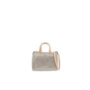 Carolina Herrera Mini Silver Axelväska Andy 5 Gray, Dam