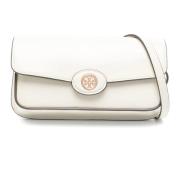 Tory Burch Vit läder East West-väska White, Dam