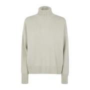 MRZ Khaki Turtle Neck Sweater Beige, Dam