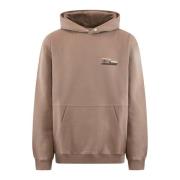 Filling Pieces Pavilion Hoodie för män Brown, Herr