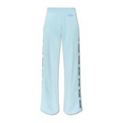 Moschino Sweatpants med logotyp Blue, Dam