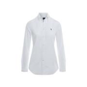 Ralph Lauren Chemise Blanche Sleeve Button - Färg: Vit, Storlek: XS Wh...