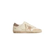 Golden Goose Super-Star Vit/Beige/Ljusbrun Sneakers White, Herr