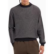 Armani Exchange Driftwood Navy Pullover Sweater Blue, Herr