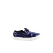 Celine Vintage Pre-owned Laeder sneakers Blue, Dam