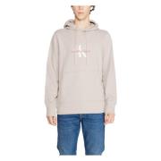 Calvin Klein Jeans Herr Sweatshirt Kollektion Beige, Herr