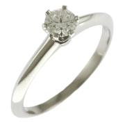 Tiffany & Co. Pre-owned Pre-owned Platina ringar Gray, Dam