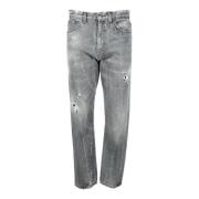 Dondup Bomulls Jeans Gray, Dam