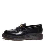 Dr. Martens Svart Polerad Slät Snaffle Skor Black, Herr