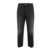 Don The Fuller Widecropped Stoccarda Jeans Black, Herr