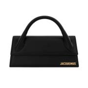 Jacquemus Elegant Handväska Le Chiquito Long Black, Dam